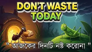 আজকের দিনটি নষ্ট করবেন না | Don’t Waste Today | Inspirational Bangla Moral Story.