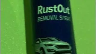 Rustout removal spray test