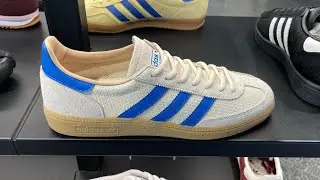 Adidas Handball Spezial (Cream White/ Blue/ Warm Sandstone) - Style Code: JS3865