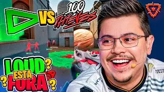 FRTTT REAGINDO: LOUD vs 100T - VCT AMERICAS KICKOFF