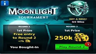 8 Ball Pool - MOONLIGHT TOURNEY + GIVEAWAY (3 Winners, 300M Coins)