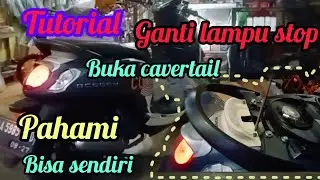 Tutorial Ganti Lampu STOP SCOOPY Donat 2022 Bisa sendiri Di Rumah