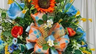 How to make an Artificial Hat Box Arrangement.