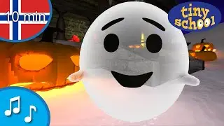 Knask og knep p&aring; halloween&nbsp;- Sangkolleksjon for barn - Tinyschool Norsk