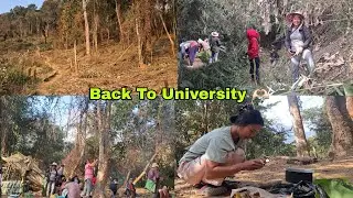 Back To Work /Beginning Of Jhum Cultivation /Cooked Delicious Chicken Curry /Rurallife 