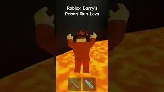 Roblox Barry's Prison Run Lava #roblox #gameplay