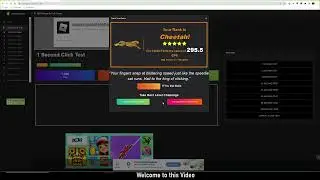 Scroll Clicking And Drag Clicking on CPS TEST