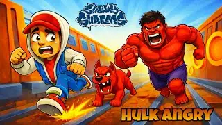 Red Hulk Angry Subway Surfers gameplay Live&nbsp; | High score challenge 🔥🎮#subwaysurfers#Gaminglive