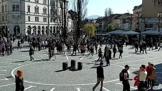 Rueda De Casino Flashmob Ljubljana #rueda2018