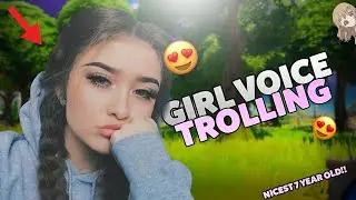 GIRL VOICE TROLLING A THIRSTY 7 YEAR OLD 🤤