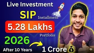 Live SIP investment | Best mutual fund SIP for 2026 | Best mutual fund portfolio