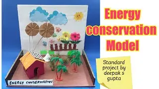 renewable energy model energy conservation #bestprojects #innovativeproject #schoolproject #tlms