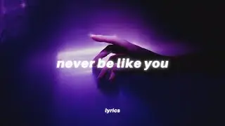 Flume - Never Be Like You (Lyrics) feat. Kai