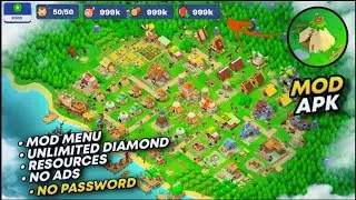 idle survivor island mod unlimited money and gems 😎 enjoy #modapk #modgame