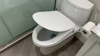 Взгляните поближе на электрическое биде ALPHA BIDET UX Pearl!