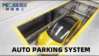 Auto parking system:60-second ultra-fast storage and retrieval, no more worries about parking