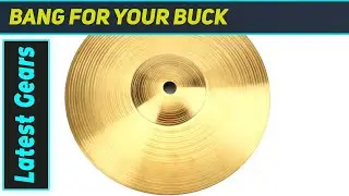 Foraineam 8-Inch Splash Cymbals: The Best Budget Choice for Punchy Accents