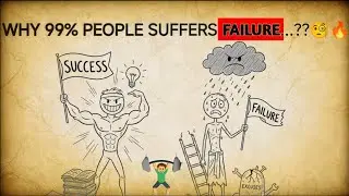 SUCCESS SECRET 99% PEOPLE NOT KNOW (Why Most People Suffer FAILURE) | Aapka Salahkar Stickman HINDI 