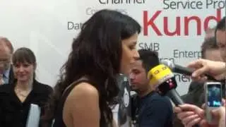 Micaela Sch&auml;fer 1080p @ CeBIT Hannover 2012