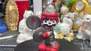 Live Finished The Great Melinko Clown and Chill with Shovel, the Bob Ross of Juggalo face painting!