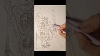 designing my own video game Boss #rock #metal #music #art