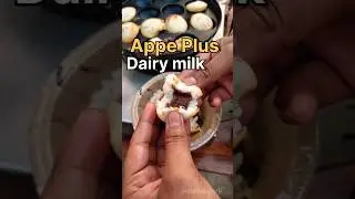 Appe plus Dairy milk kay bana ga 😋 |#151 #shorts #foodvlog