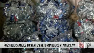 Governor Urged to Update 1983 Bottle Law, Raise Deposits