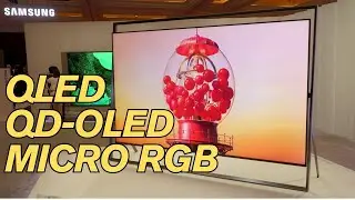 Samsung's NEW Micro RGB, QLED and QD-OLED TVs at CES 2026!