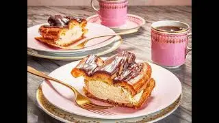 Большой эклер: упрощенная классика французской выпечки.