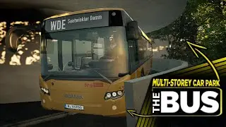 The Bus 2021 Gameplay 1.7 BETA - Airport Multi storey Car Park with the Return Route