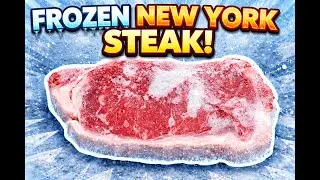 Frozen NY Strip Steak, Real Test: Crust Without Cast Iron