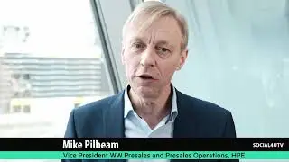 Mike Pilbeam is introducing HPE Technology & Solutions Summit 2019 Event in Paris France