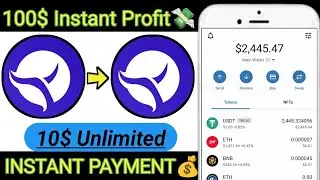 🔥Per Account 10$ Unlimited Time Profit | Wallacy Wallet Loot | Wallacy Wallet Withdrawal Process💸
