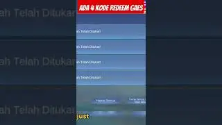 4 kode Redeem work gaes #mobilelegends #newcoderedeemml #mlbb #koderedeemmlhariini #redeemcodeml