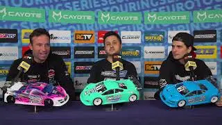 Cayote Modified Top 3 Qualifying Press Conference, ETS RD4 Season #18 2025/26