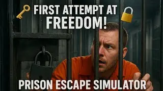 🗝️ First Attempt at Freedom! 🔓 Prison Escape Simulator 