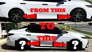 *NEW* Wheels For My 2022 Toyota Camry SE!(HUGE DIFFERENCE!)