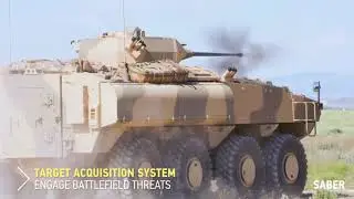 INFOGRAPHIC - SABER 25 Remote Controlled Turret