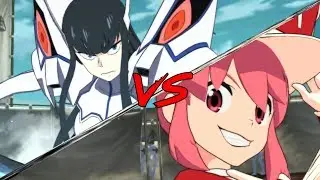 Kill La Kill - IF - Satsuki Kiryuin (Dual Wield) vs. Nonon Jakuzure