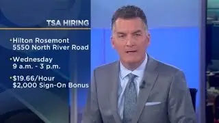 TSA is hiring for Midway, O'Hare airports