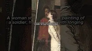 The Woman Who Fell in Love With a Painting 🎨 | #art #painting #shorts