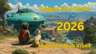 Psychedelic Dub Reverie | 1 Hour 1970s Roots Instrumental | Deep Bass Echoes & Dreamy Melodica