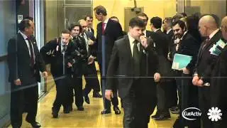 Vladimir Putin meets EU Commission President Barroso (raw video)