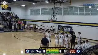 Boys High School Basketball: Braxton County Eagles @ Clay County Panthers