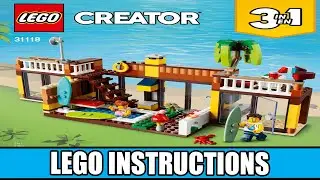 Lego Instructions - Beach House &ndash; 31118 (Lego Creator 3in1)