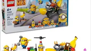 Minions Banana Car LEGO Build 🍌 | Step by Step LEGO Builder App LEGO Minions Banana Car | Full