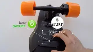 Stary electric skateboard tested by e-longboard.ch