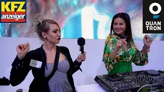 QUANTRON AG & Gitta Saxx auf der NUFAM 2021