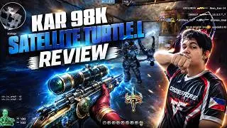 KAR 98K SATELLITE TURTLE.L REVIEW | FREE FOR ALL | BLACK WIDOW MAP | CROSSFIRE