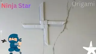 Origami Ninja Star Tutorial | Double-Sided Paper Shuriken for Beginners